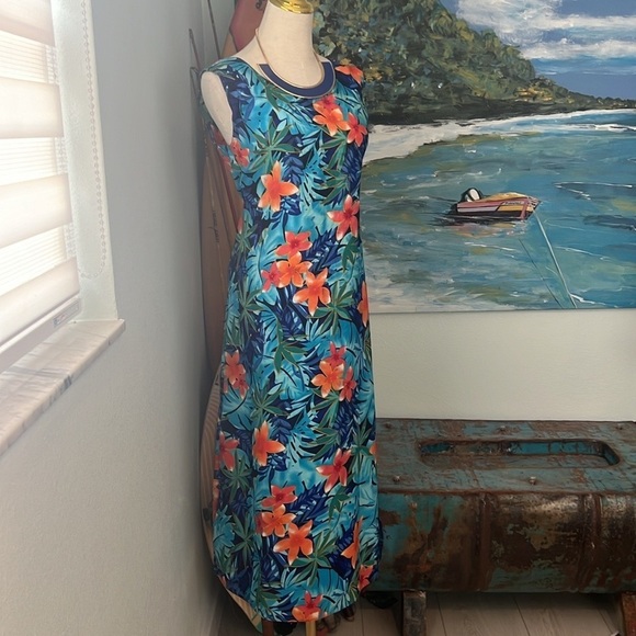 VTG Looking Good, Hawaii,USA,Attached Tie,Vibrant Excellent Condition Size Small - Picture 9 of 11